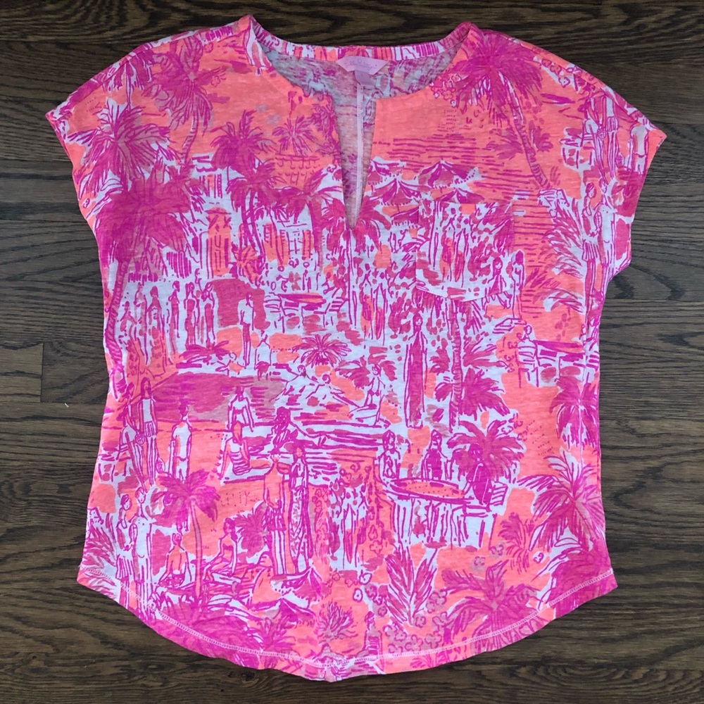 LP Duval Linen Top in Rule Breakers